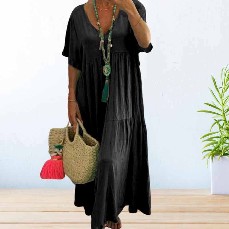 BAHAMA – Breezy Cotton-Linen Summer Dress