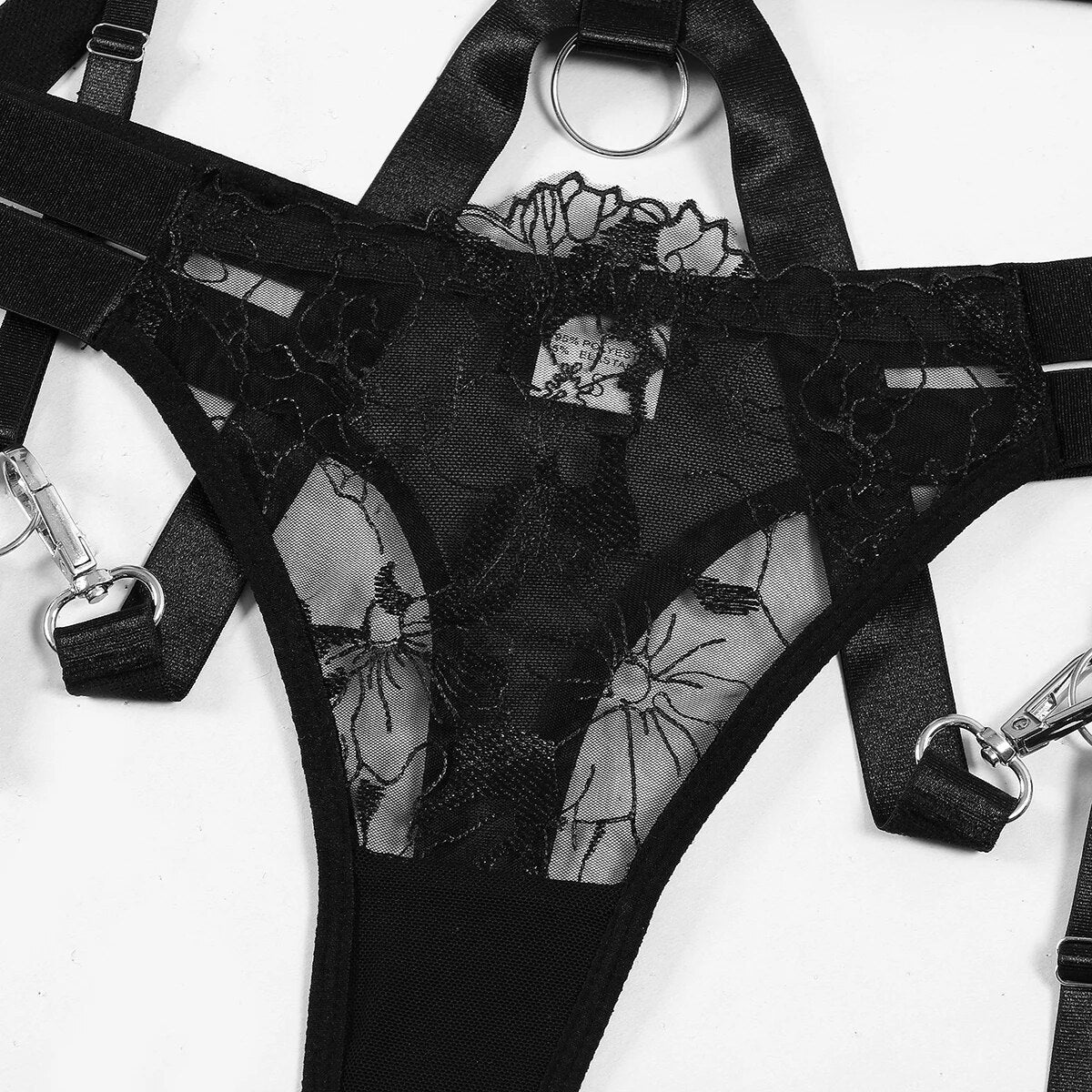 Zephyra | Enchanting 3-Piece Lace Lingerie Set