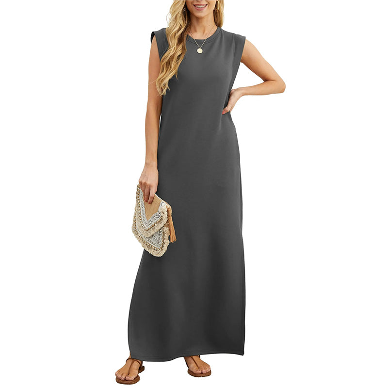 Yllona – Effortless Sleeveless Maxi Dress