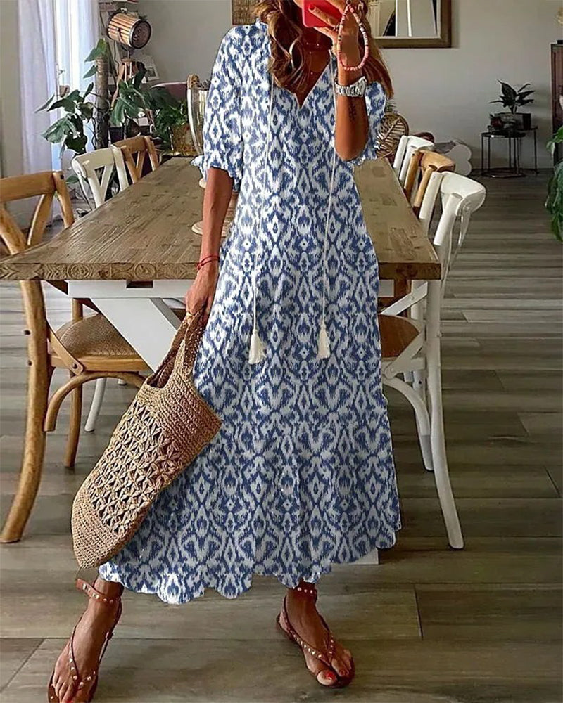 Dianna – Effortlessly Flattering Boho Dress