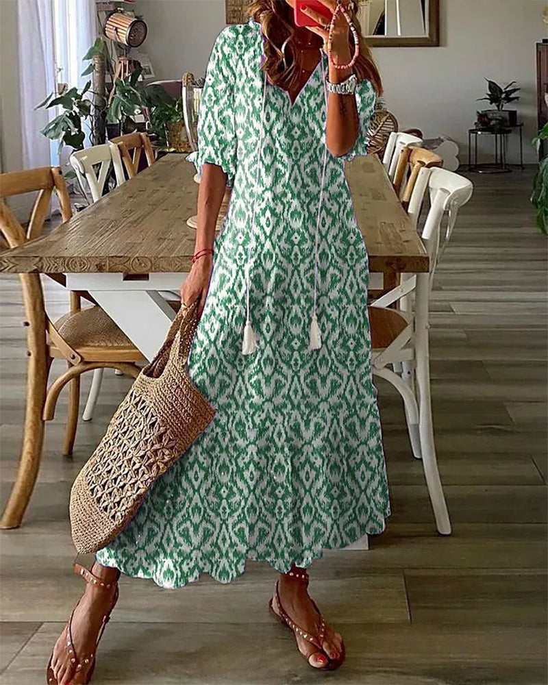 Dianna – Effortlessly Flattering Boho Dress