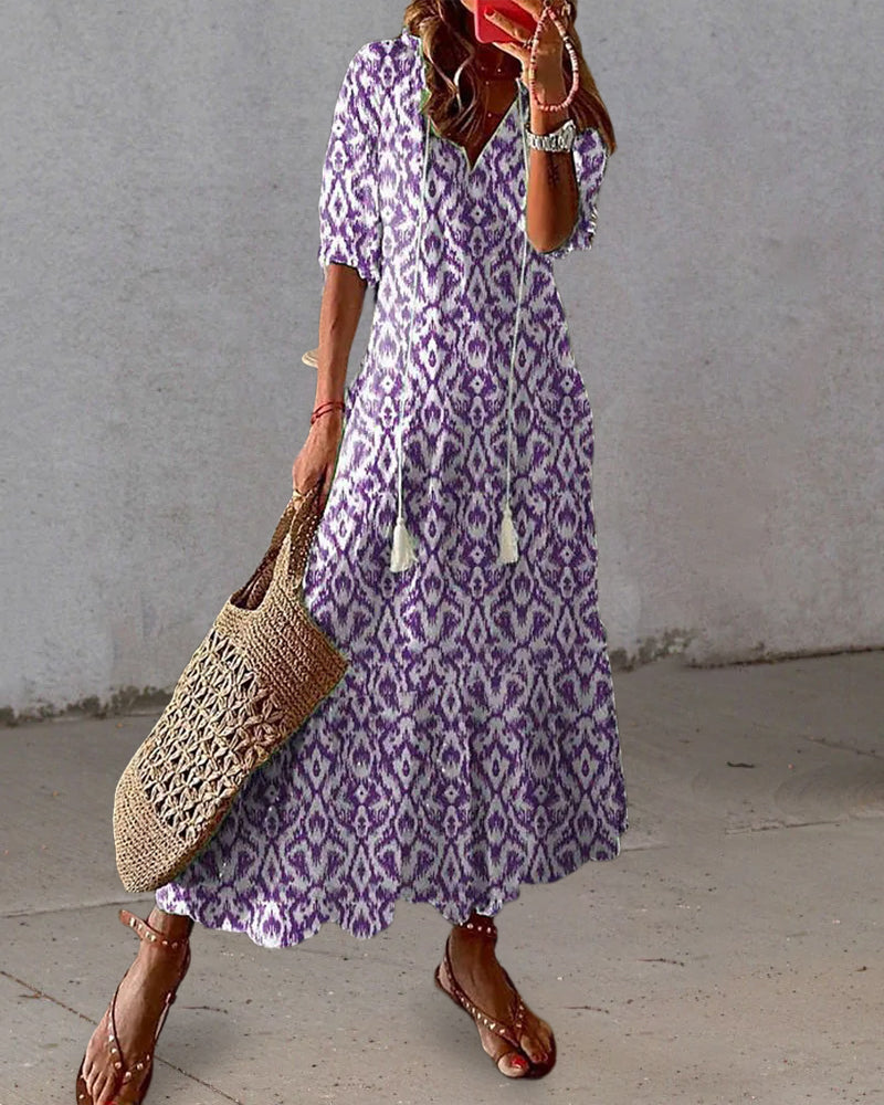 Dianna – Effortlessly Flattering Boho Dress