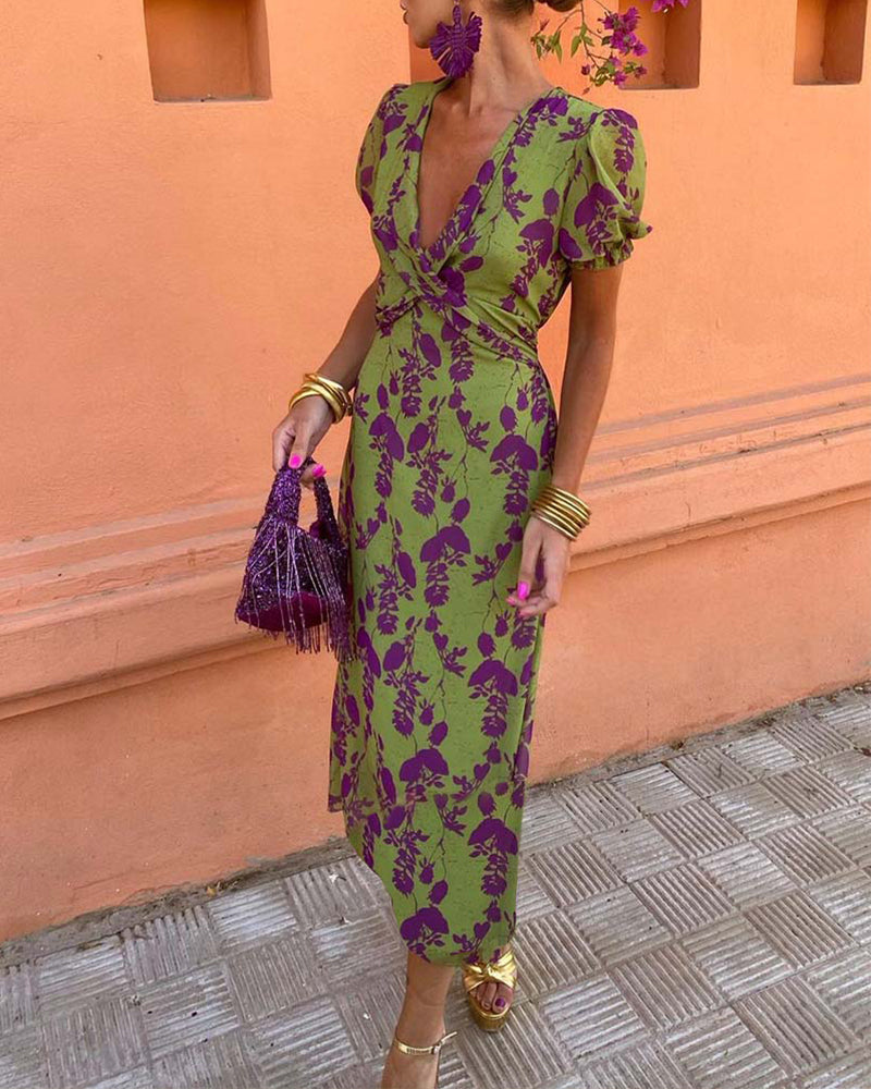 Celia – Bloom-Inspired Elegance Dress