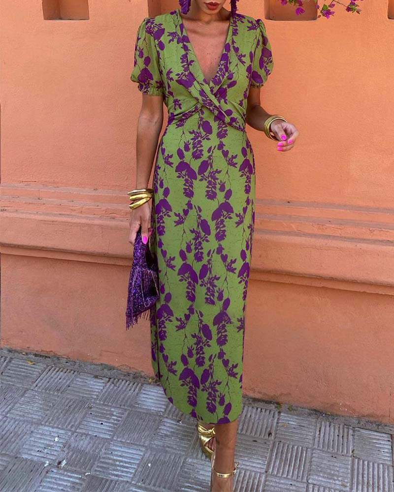 Celia – Bloom-Inspired Elegance Dress