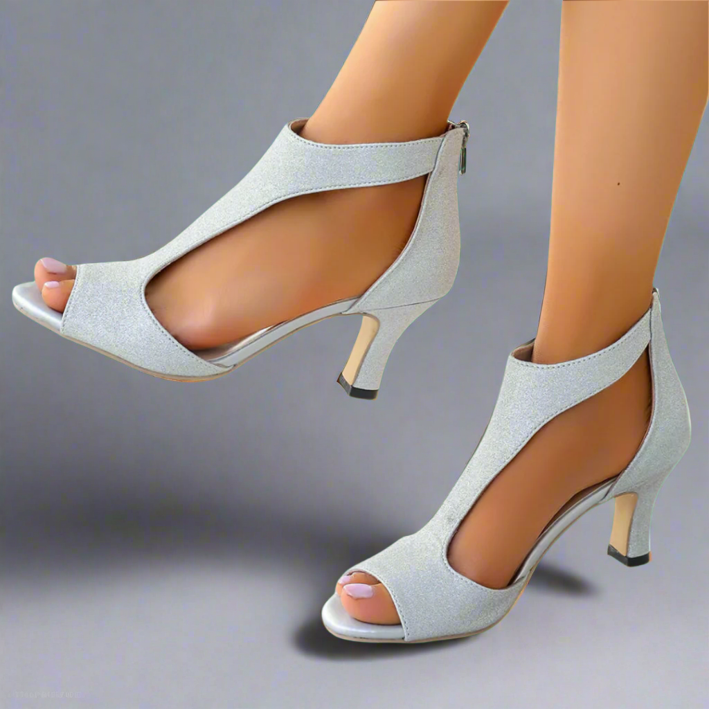 Vera - Sophisticated Heeled Comfort Sandals