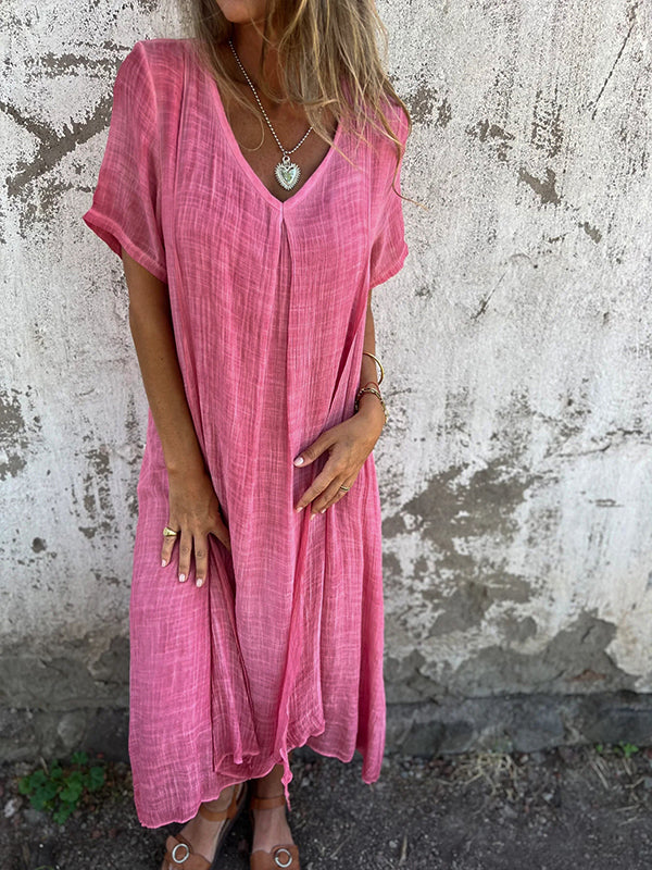 NIA – Flowing Elegance Maxi Dress