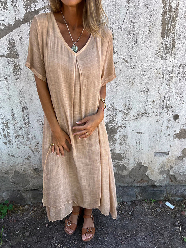 NIA – Flowing Elegance Maxi Dress