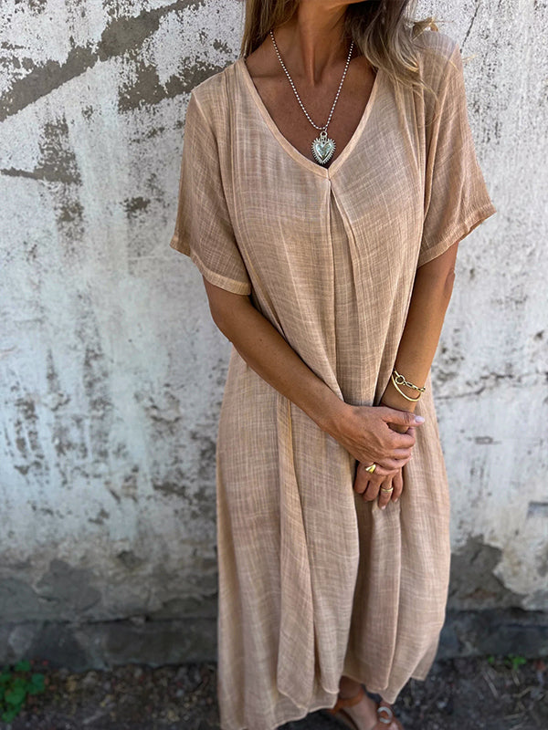 NIA – Flowing Elegance Maxi Dress