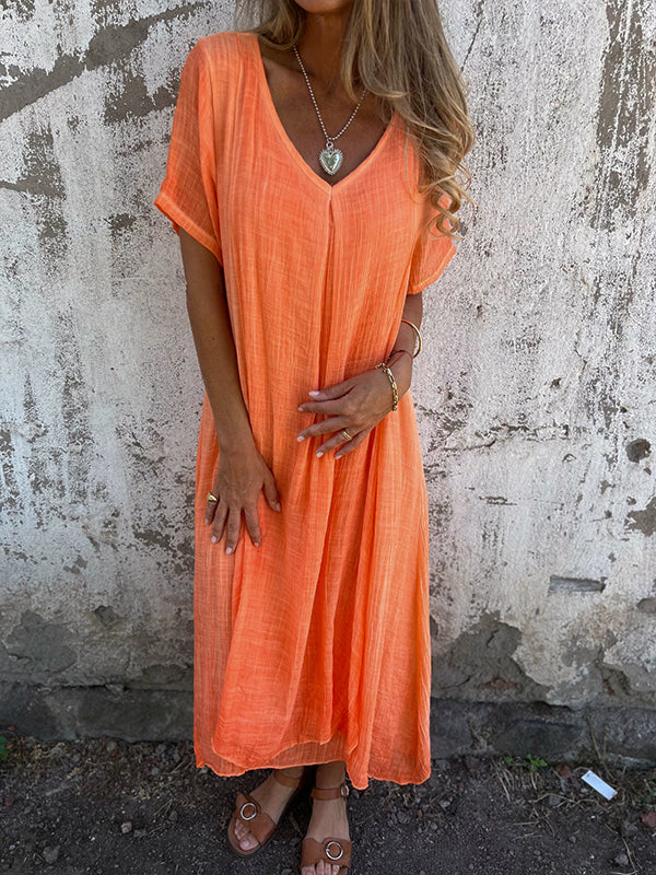 NIA – Flowing Elegance Maxi Dress