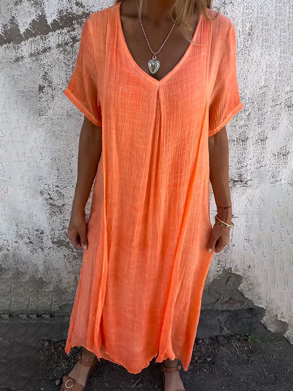 NIA – Flowing Elegance Maxi Dress