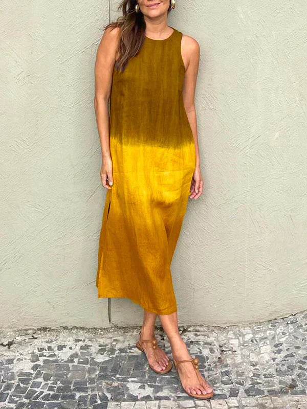 Leia – Flowy Gradient Summer Dress