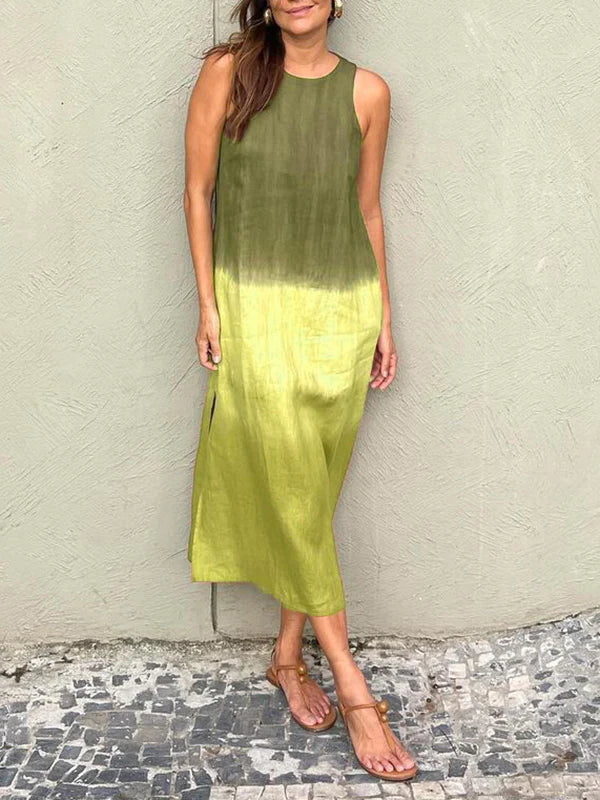 Leia – Flowy Gradient Summer Dress