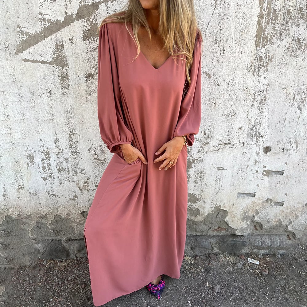 Trixy – Flowy Maxi Dress for Effortless Elegance