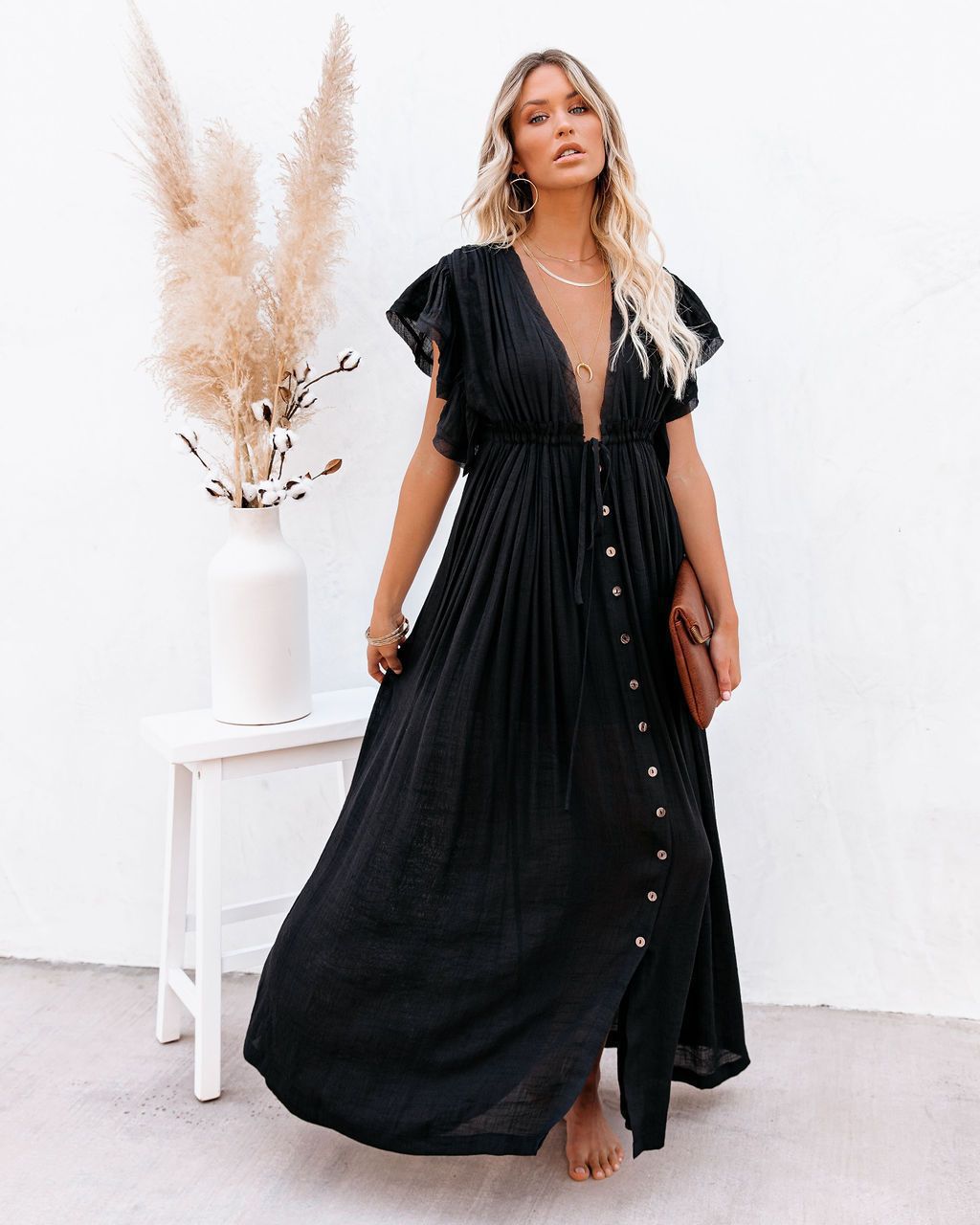 Coleen – Lightweight Flowy Maxi Dress