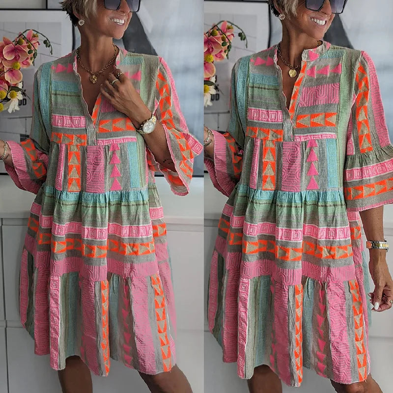 LILY – Breezy Midi Dress for Spring Days