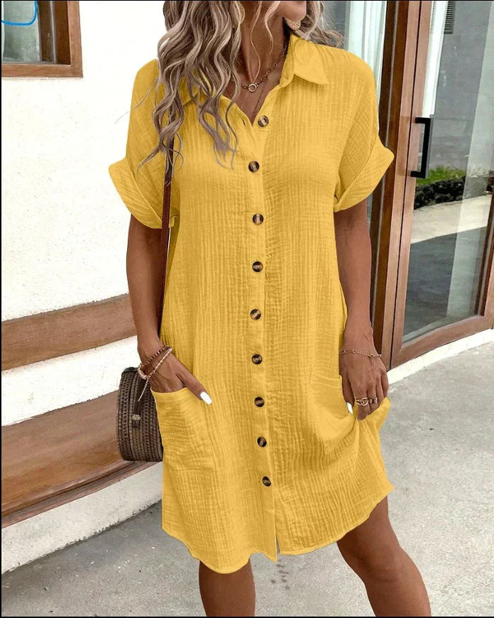 Beatrice – Chic Polo-Style Dress for Effortless Elegance