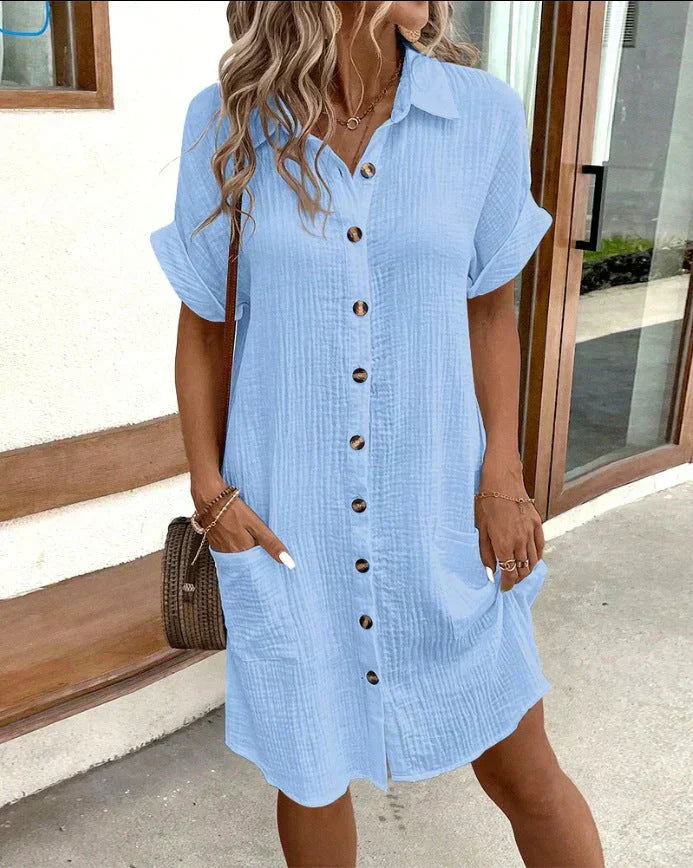 Beatrice – Chic Polo-Style Dress for Effortless Elegance