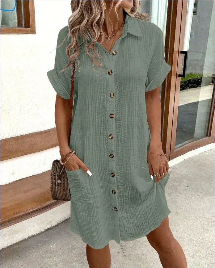 Beatrice – Chic Polo-Style Dress for Effortless Elegance
