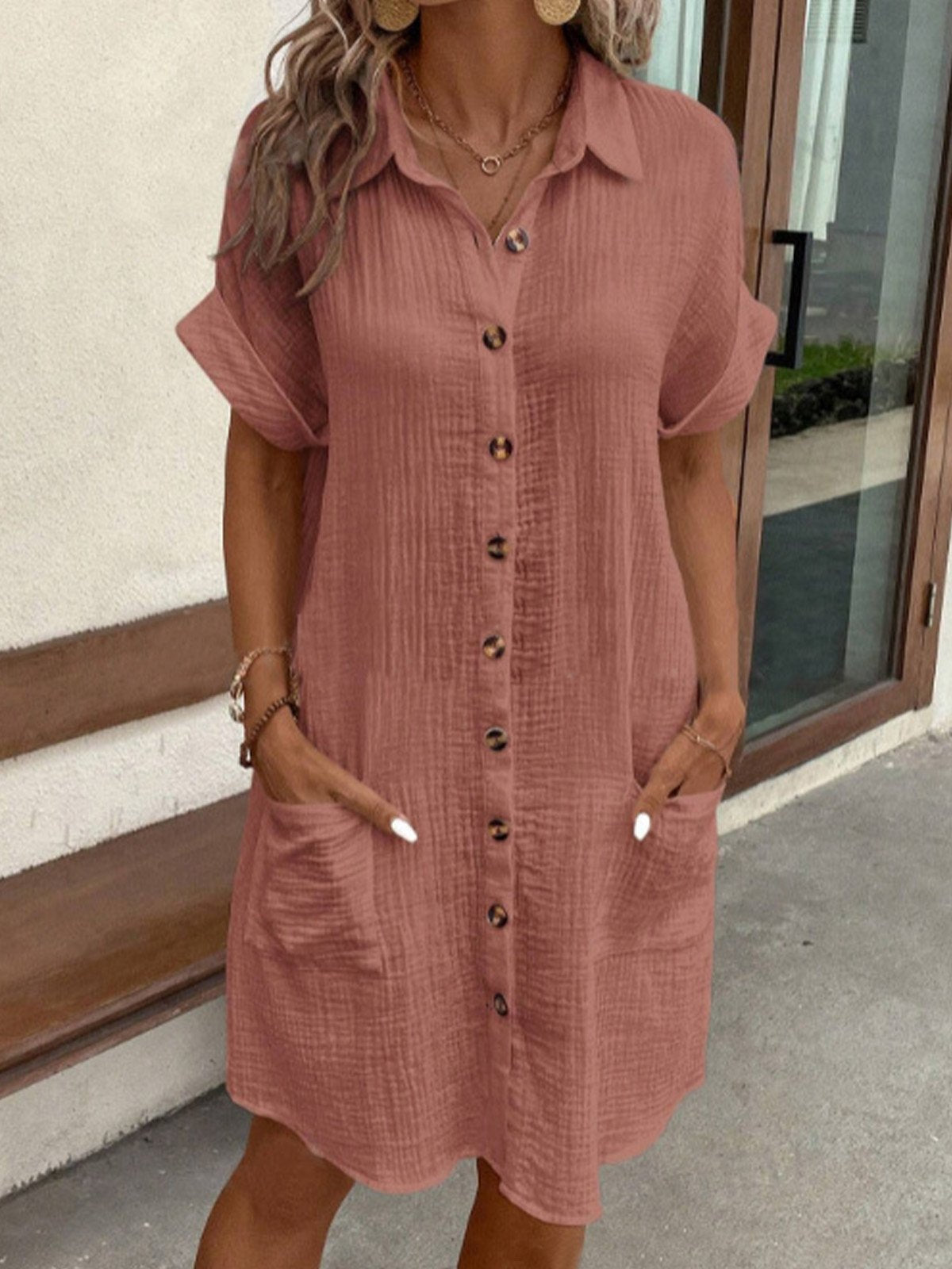 Beatrice – Chic Polo-Style Dress for Effortless Elegance