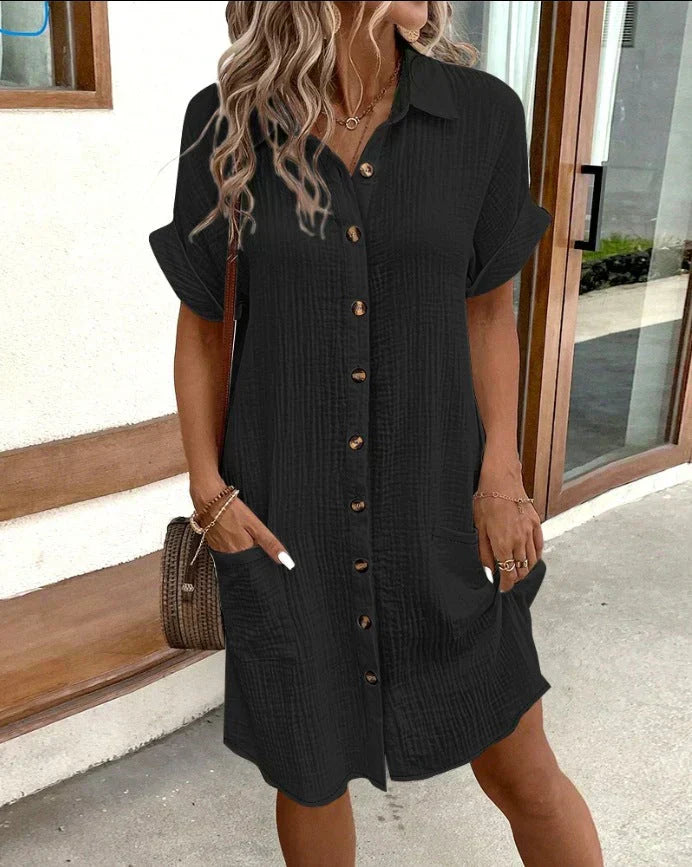 Beatrice – Chic Polo-Style Dress for Effortless Elegance