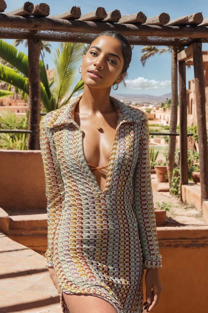 IBIZA – Flowy Boho Beach Maxi Dress