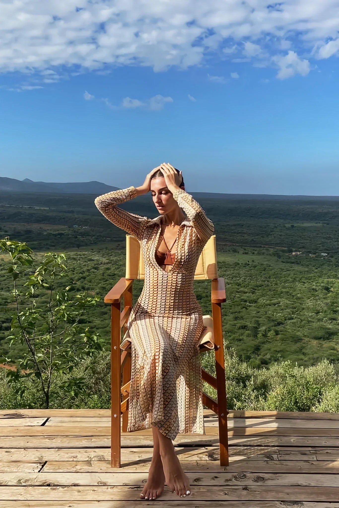IBIZA – Flowy Boho Beach Maxi Dress