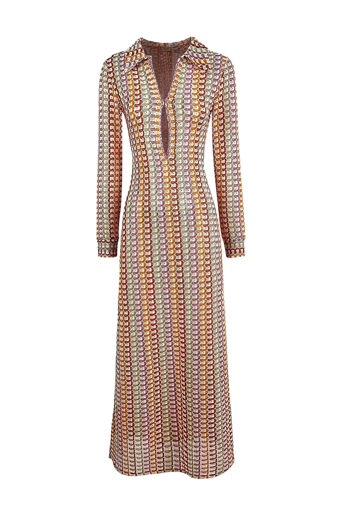 IBIZA – Flowy Boho Beach Maxi Dress