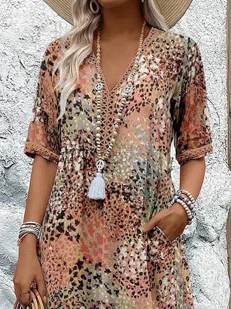 Florencia – Radiant Bloom Midi Dress