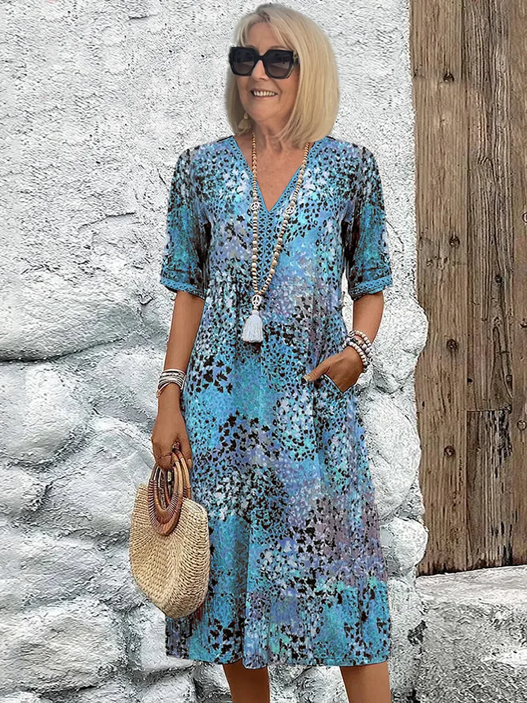 Florencia – Radiant Bloom Midi Dress