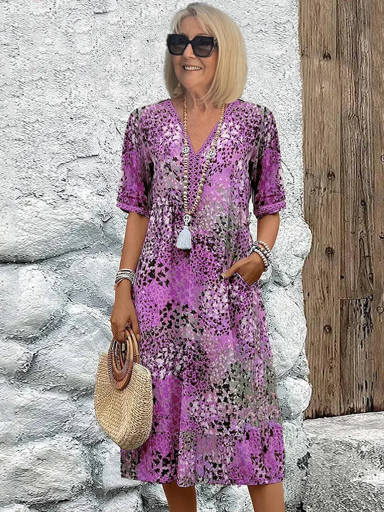 Florencia – Radiant Bloom Midi Dress
