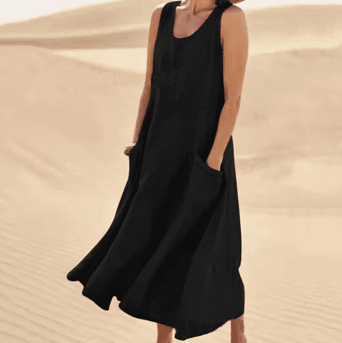 LULU – Sleek & Simple Pocket Dress