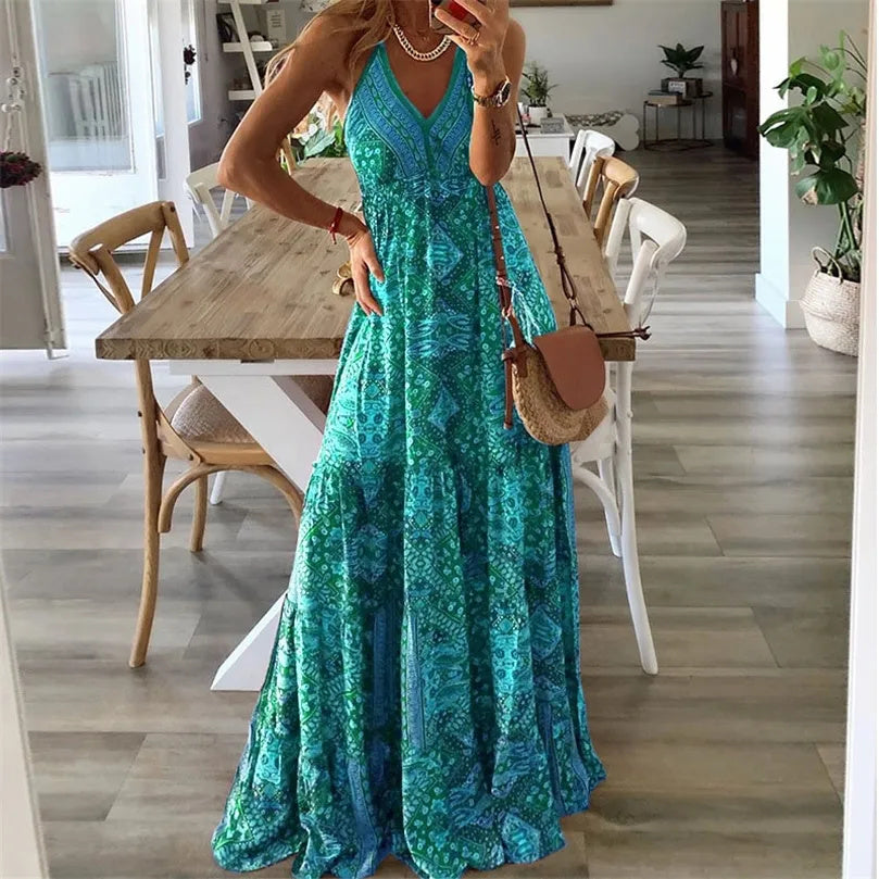 Emara – Effortless Boho Sleeveless Dress