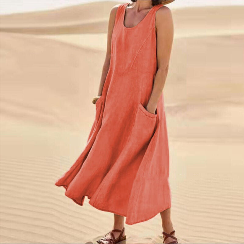 LULU – Sleek & Simple Pocket Dress