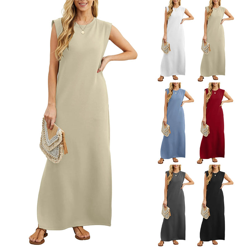 Yllona – Effortless Sleeveless Maxi Dress
