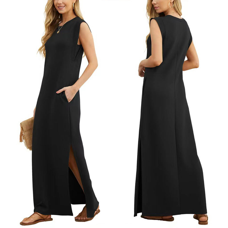 Yllona – Effortless Sleeveless Maxi Dress