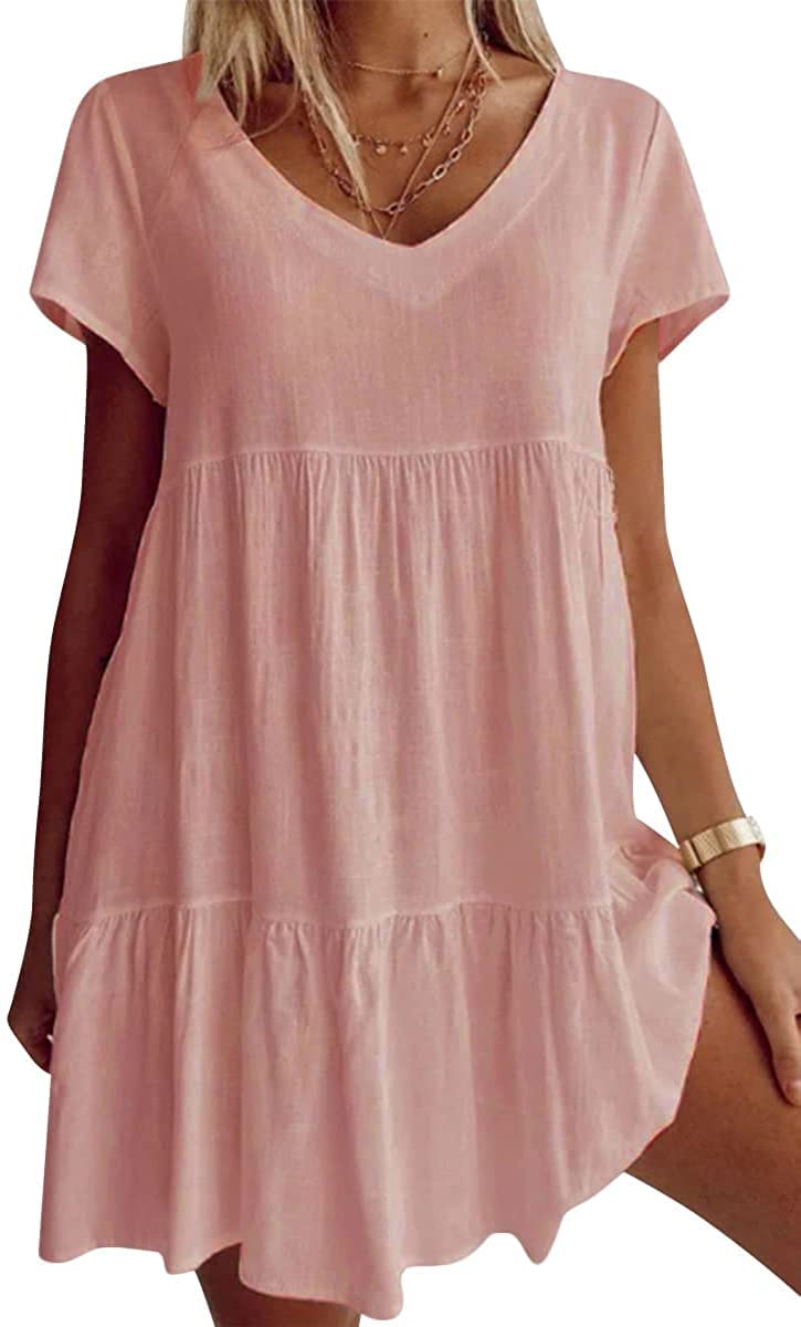 Suzy – Lightweight V-Neck Summer Dress