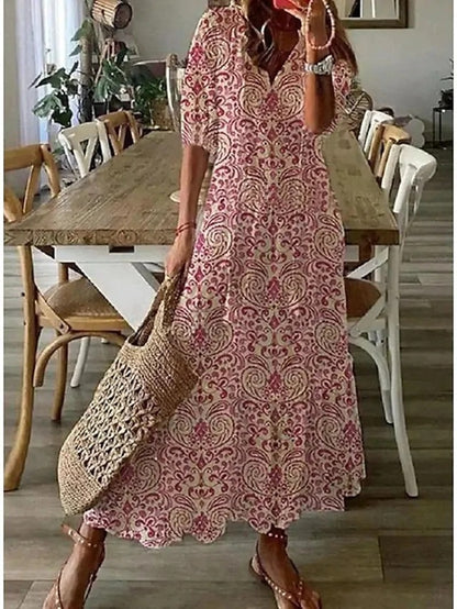 Dianna – Effortlessly Flattering Boho Dress